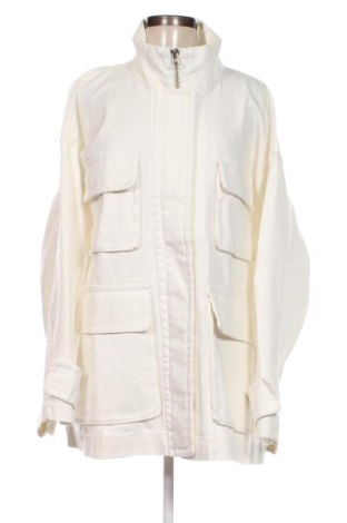 Γυναικείο μπουφάν Monki, Μέγεθος XL, Χρώμα Λευκό, Τιμή 17,48 €
