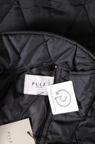 Γυναικείο μπουφάν Pulz Jeans, Μέγεθος M, Χρώμα Μαύρο, Τιμή 38,29 €