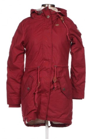 Γυναικείο μπουφάν Ragwear, Μέγεθος XS, Χρώμα Κόκκινο, Τιμή 53,20 €