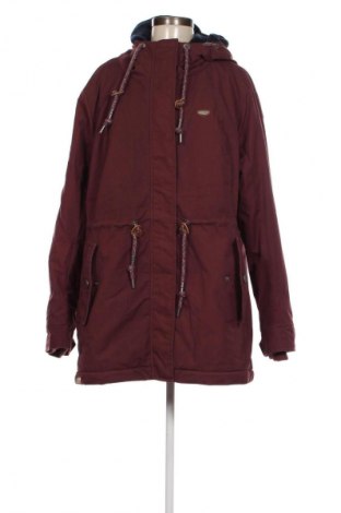 Γυναικείο μπουφάν Ragwear, Μέγεθος XXL, Χρώμα Κόκκινο, Τιμή 30,15 €