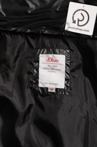 Γυναικείο μπουφάν S.Oliver, Μέγεθος XL, Χρώμα Μαύρο, Τιμή 28,76 €