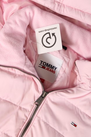 Γυναικείο μπουφάν Tommy Jeans, Μέγεθος L, Χρώμα Ρόζ , Τιμή 194,49 €