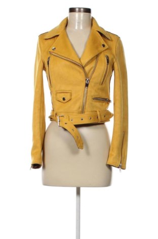 Γυναικείο μπουφάν Zara, Μέγεθος XS, Χρώμα Κίτρινο, Τιμή 16,33 €
