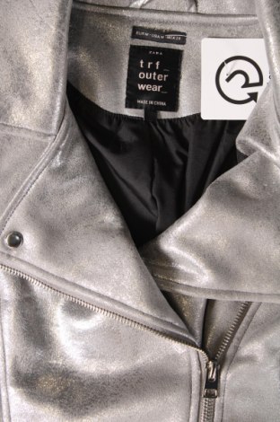 Γυναικείο μπουφάν Zara Trafaluc, Μέγεθος M, Χρώμα Ασημί, Τιμή 12,29 €