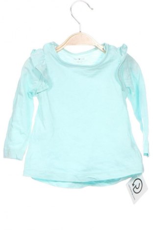 Παιδική μπλούζα, Μέγεθος 9-12m/ 74-80 εκ., Χρώμα Μπλέ, Τιμή 6,14 €