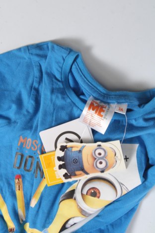Kinder Shirt, Größe 2-3y/ 98-104 cm, Farbe Blau, Preis 9,22 €
