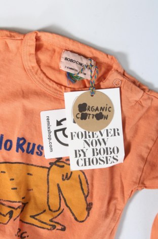 Kinder Shirt Bobo Choses, Größe 3-6m/ 62-68 cm, Farbe Orange, Preis 7,42 €