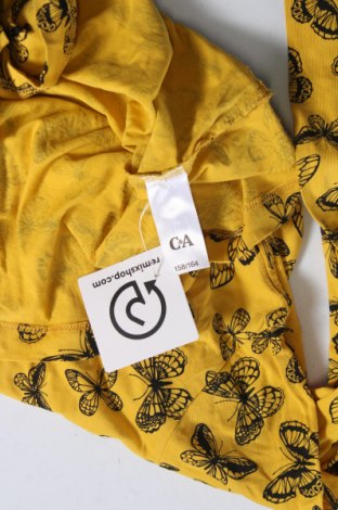 Kinder Shirt C&A, Größe 12-13y/ 158-164 cm, Farbe Gelb, Preis € 3,90