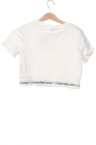 Gyerek blúz Calvin Klein Jeans, Méret 15-18y / 170-176 cm, Szín Fehér, Ár 13 108 Ft