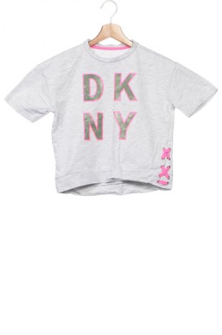 Παιδική μπλούζα DKNY, Μέγεθος 6-7y/ 122-128 εκ., Χρώμα Γκρί, Τιμή 11,72 €