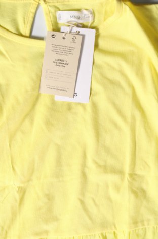 Bluză pentru copii Mango, Mărime 13-14y/ 164-168 cm, Culoare Galben, Preț 51,32 Lei