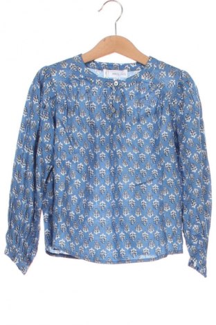 Kinder Shirt Mango, Größe 5-6y/ 116-122 cm, Farbe Blau, Preis € 6,23