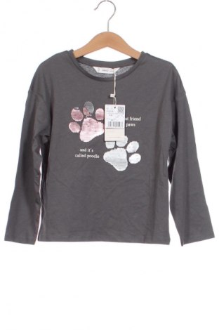 Kinder Shirt Mango, Größe 5-6y/ 116-122 cm, Farbe Grau, Preis € 6,16