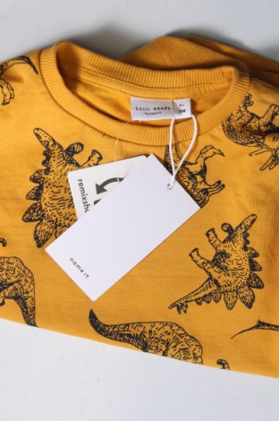 Детска блуза Name It, Размер 4-5y/ 110-116 см, Цвят Жълт, Цена 25,50 лв.