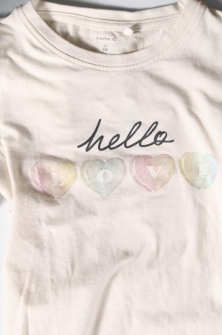 Детска блуза Name It, Размер 4-5y/ 110-116 см, Цвят Бежов, Цена 25,50 лв.