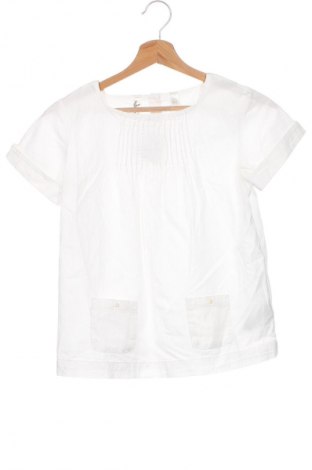 Kinder Shirt Okaidi, Größe 11-12y/ 152-158 cm, Farbe Weiß, Preis 6,01 €