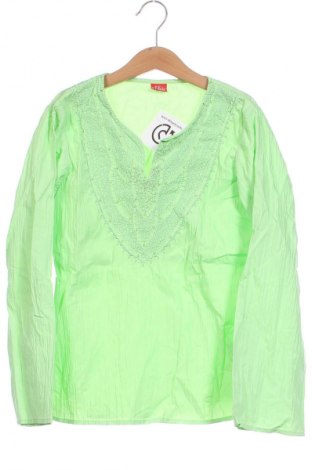 Детска блуза S.Oliver, Размер 8-9y/ 134-140 см, Цвят Зелен, Цена 11,00 лв.