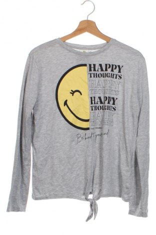 Kinder Shirt Smiley World, Größe 15-18y/ 170-176 cm, Farbe Grau, Preis 4,21 €