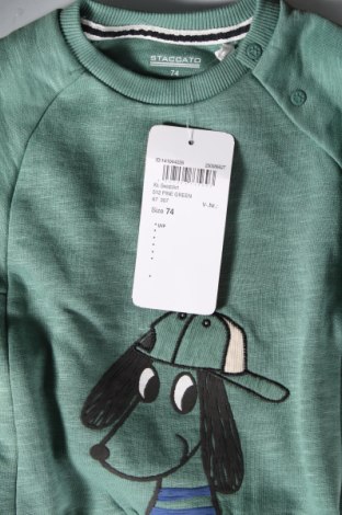 Παιδική μπλούζα Staccato, Μέγεθος 9-12m/ 74-80 εκ., Χρώμα Πράσινο, Τιμή 13,15 €