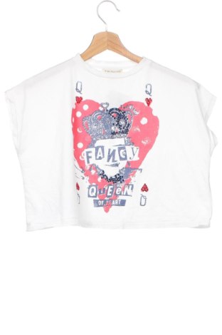 Kinder Shirt TWINSET, Größe 7-8y/ 128-134 cm, Farbe Weiß, Preis 21,81 €