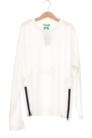 Kinder Shirt United Colors Of Benetton, Größe 10-11y/ 146-152 cm, Farbe Weiß, Preis 14,46 €