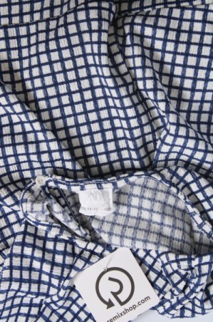 Bluză pentru copii Zara, Mărime 11-12y/ 152-158 cm, Culoare Albastru, Preț 46,05 Lei