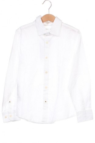 Kinderhemd Mango, Größe 7-8y/ 128-134 cm, Farbe Weiß, Preis € 7,79
