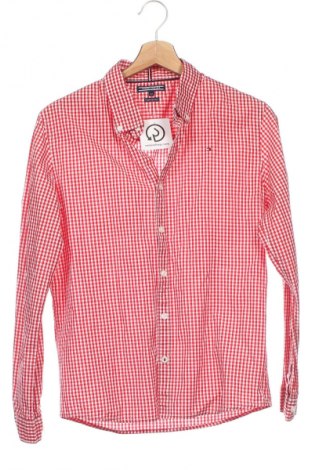 Детска риза Tommy Hilfiger, Размер 12-13y/ 158-164 см, Цвят Червен, Цена 16,18 лв.