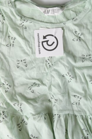 Rochie pentru copii H&M, Mărime 7-8y/ 128-134 cm, Culoare Verde, Preț 30,30 Lei