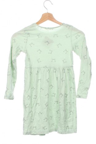 Детска рокля H&M, Размер 7-8y/ 128-134 см, Цвят Зелен, Цена 12,54 лв.