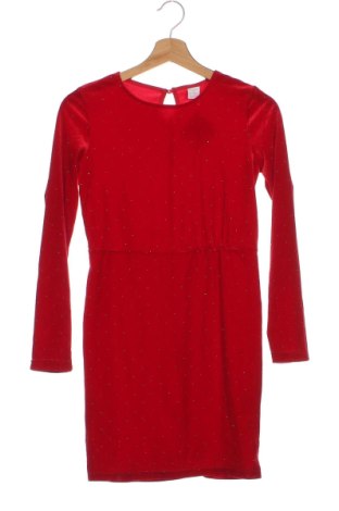 Детска рокля Lindex, Размер 10-11y/ 146-152 см, Цвят Червен, Цена 12,10 лв.