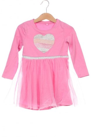 Детска рокля Name It, Размер 2-3y/ 98-104 см, Цвят Розов, Цена 33,60 лв.