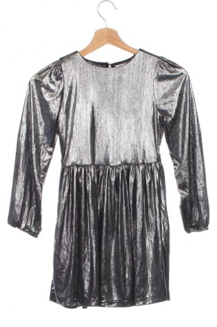 Kinderkleid Sinsay, Größe 7-8y/ 128-134 cm, Farbe Silber, Preis 12,24 €