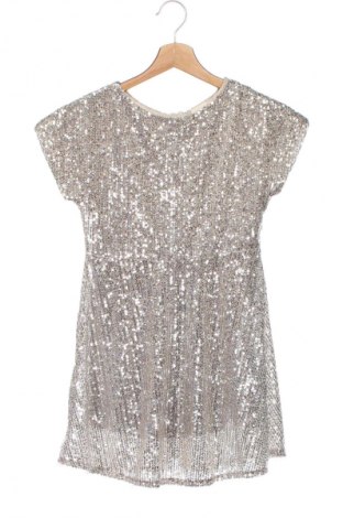 Kinderkleid Zara, Größe 7-8y/ 128-134 cm, Farbe Silber, Preis 12,24 €