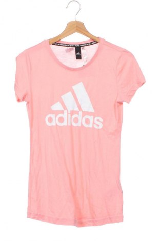 Dziecięcy T-shirt Adidas, Rozmiar 12-13y/ 158-164 cm, Kolor Różowy, Cena 35,18 zł
