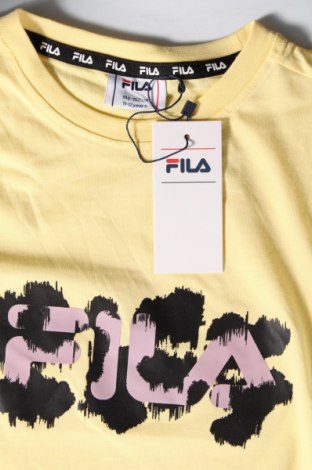 Παιδικό μπλουζάκι FILA, Μέγεθος 10-11y/ 146-152 εκ., Χρώμα Κίτρινο, Τιμή 15,77 €