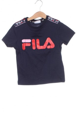 Детска тениска FILA, Размер 4-5y/ 110-116 см, Цвят Син, Цена 13,99 лв.