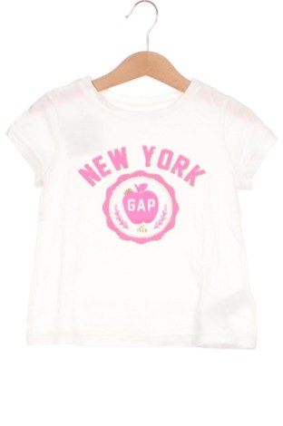 Kinder T-Shirt Gap, Größe 2-3y/ 98-104 cm, Farbe Weiß, Preis 5,67 €