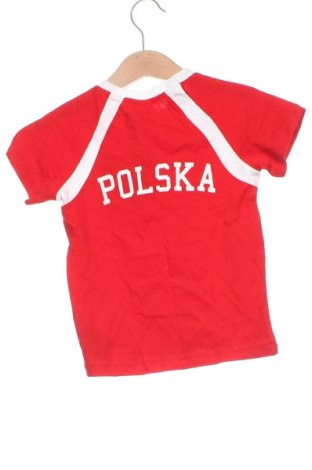 Dziecięcy T-shirt H&M, Rozmiar 18-24m/ 86-98 cm, Kolor Czerwony, Cena 16,22 zł
