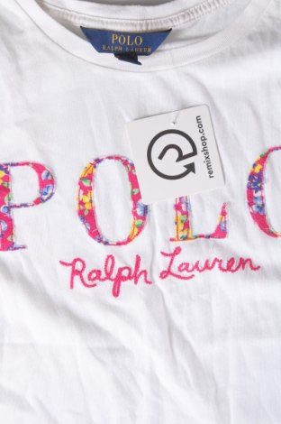 Kinder T-Shirt Polo By Ralph Lauren, Größe 8-9y/ 134-140 cm, Farbe Weiß, Preis € 7,87