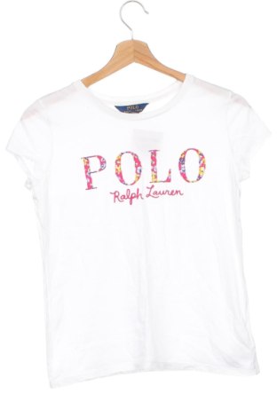 Kinder T-Shirt Polo By Ralph Lauren, Größe 8-9y/ 134-140 cm, Farbe Weiß, Preis 8,28 €