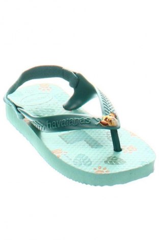 Детски чехли Havaianas, Größe 21, Farbe Grün, Preis 10,29 €