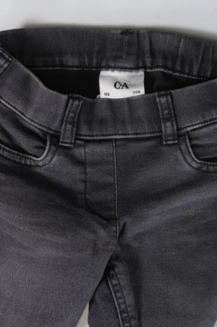 Dziecięce jeansy C&A, Rozmiar 5-6y/ 116-122 cm, Kolor Czarny, Cena 45,81 zł