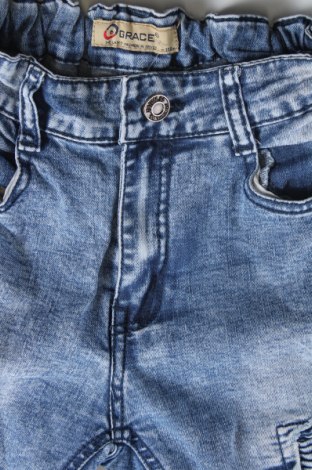 Dziecięce jeansy Grace, Rozmiar 11-12y/ 152-158 cm, Kolor Niebieski, Cena 45,61 zł