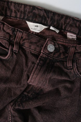 Dětské džíny  H&M, Velikost 13-14y/ 164-168 cm, Barva Červená, Cena  204,00 Kč