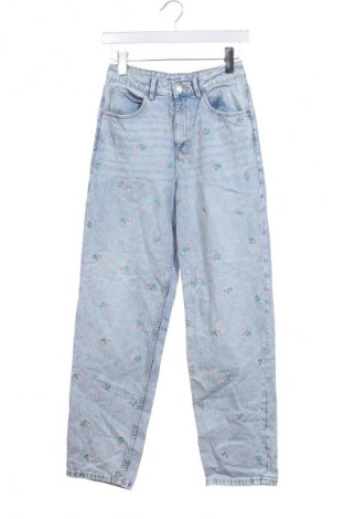 Dětské džíny  H&M, Velikost 13-14y/ 164-168 cm, Barva Modrá, Cena  230,00 Kč