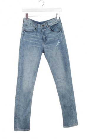 Dziecięce jeansy H&M, Rozmiar 15-18y/ 170-176 cm, Kolor Niebieski, Cena 46,06 zł