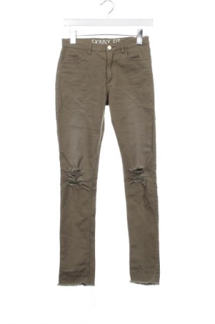 Dětské džíny  H&M, Velikost 14-15y/ 168-170 cm, Barva Zelená, Cena  242,00 Kč