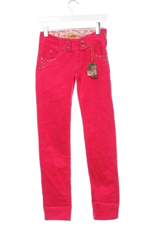 Детски джинси, Размер 12-13y/ 158-164 см, Цвят Розов, Цена 18,15 лв.