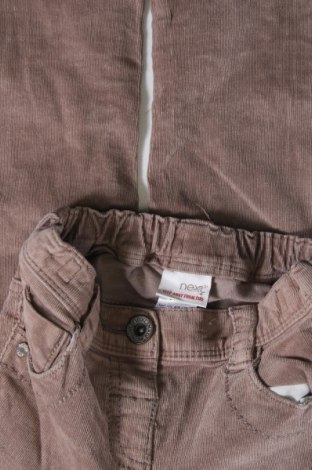 Pantaloni de catifea reiată, pentru copii Next, Mărime 4-5y/ 110-116 cm, Culoare Bej, Preț 43,64 Lei